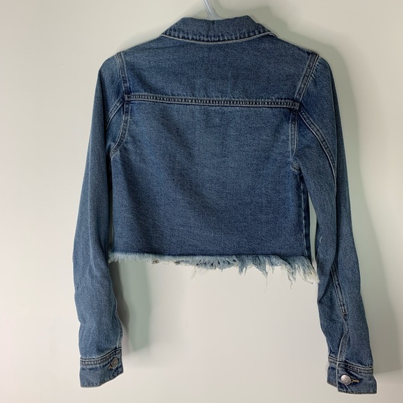 Cello Crop Jean Jacket - Picture 2 of 5